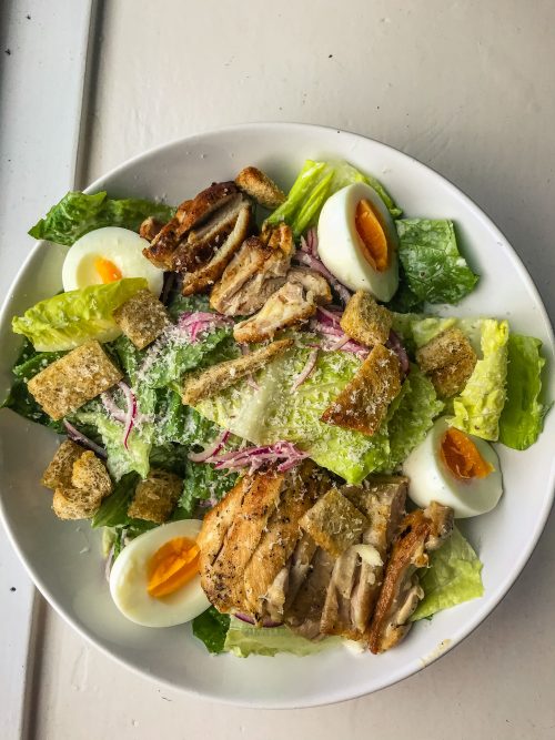 Gezonde Caesar salad