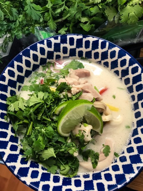 Tom Kha Kai – Thaise kokos soep